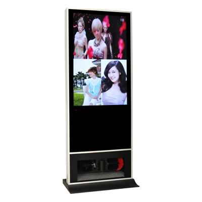 液晶廣告機(jī)(帶擦鞋機(jī))