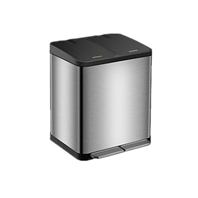 分類不銹鋼腳踏垃圾桶