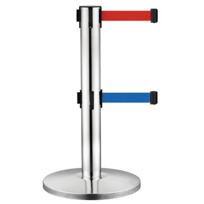 雙層伸縮帶欄桿座